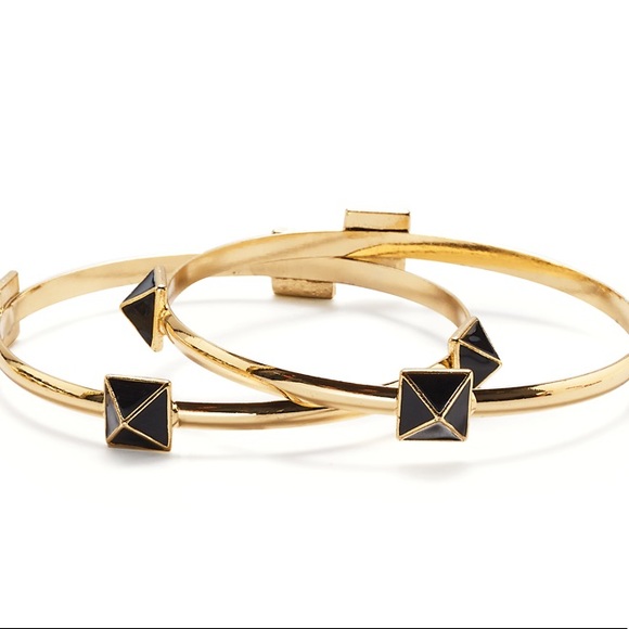 NWT- Cairo Gold Bangle Bracelets - Picture 3 of 3